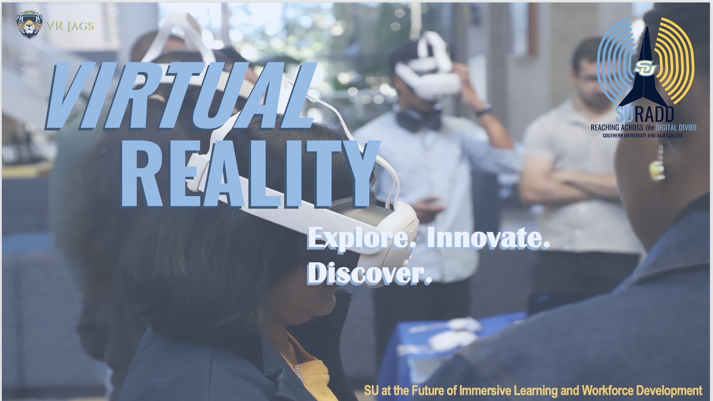 SURADD multi-user VR STEM classroom